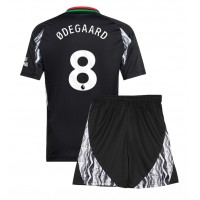 Camiseta Arsenal Martin Odegaard #8 Segunda Equipación Replica 2024-25 para niños mangas cortas (+ Pantalones cortos)